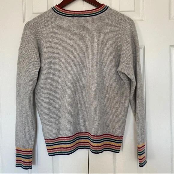 Madewell gray oversized Cashmere Sweater - Picture 5 of 11